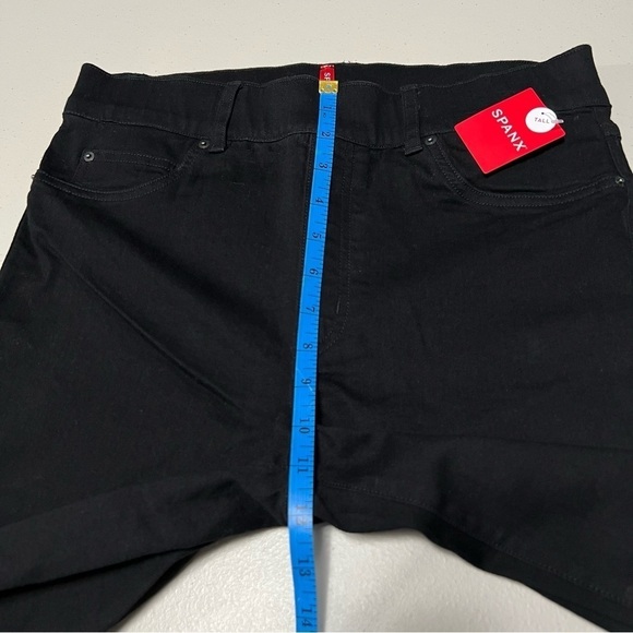 🆕 SPANX Clean Black Skinny Jeans Tall - Picture 10 of 13